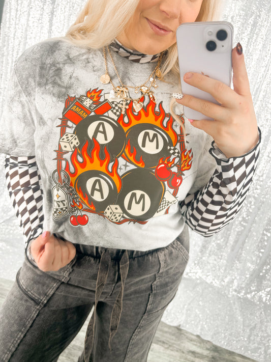Smoke Blast Mama Flame Tee