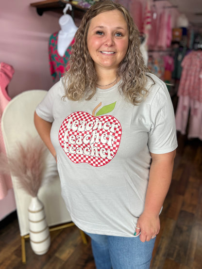 Teacher Apple Tee