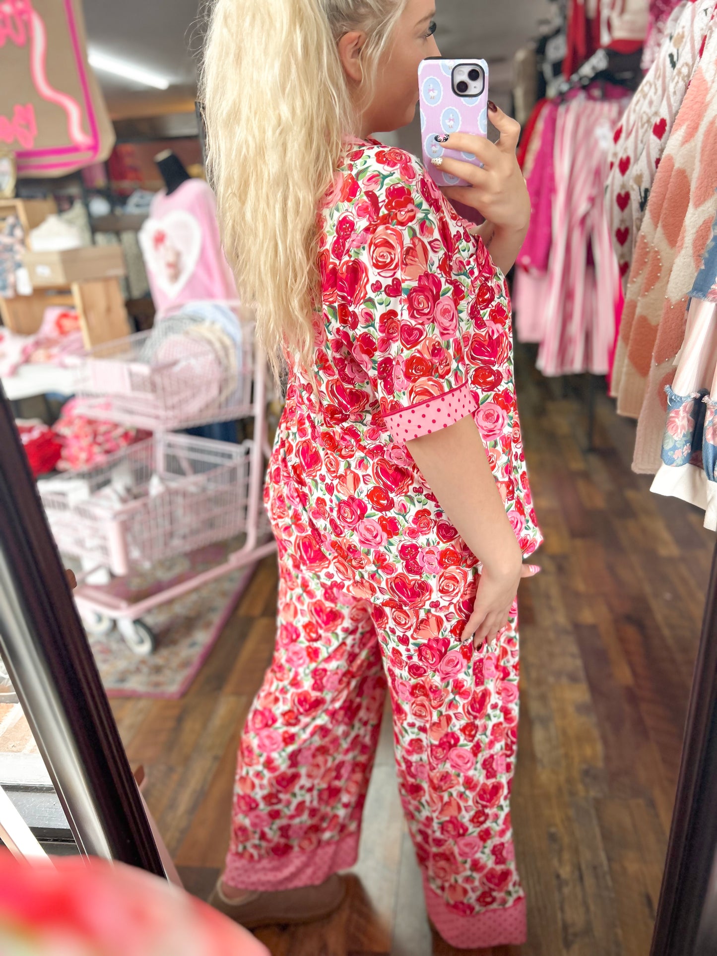 Love In Bloom Luxe PJ Set