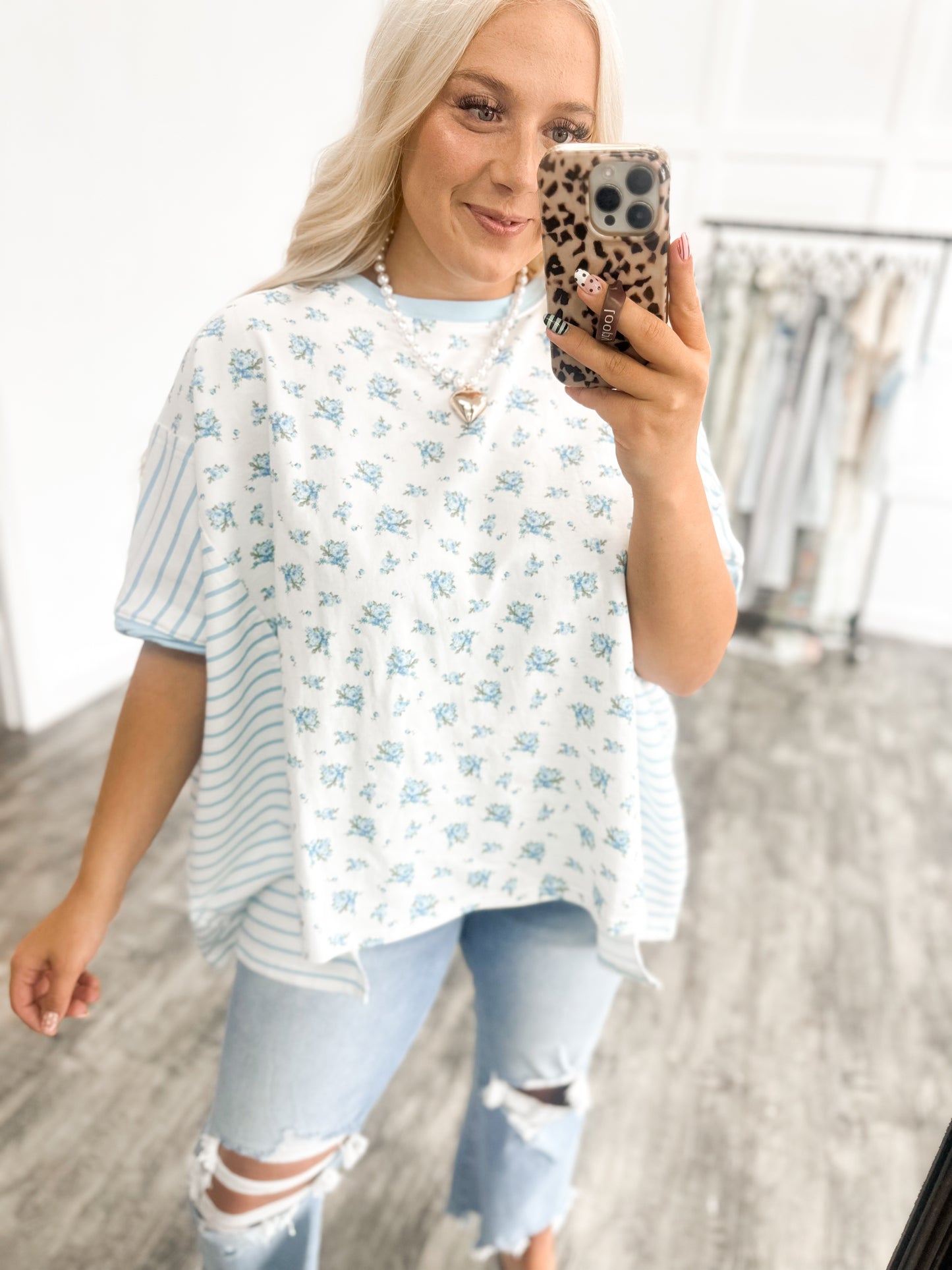 Blue Belle Breeze Top