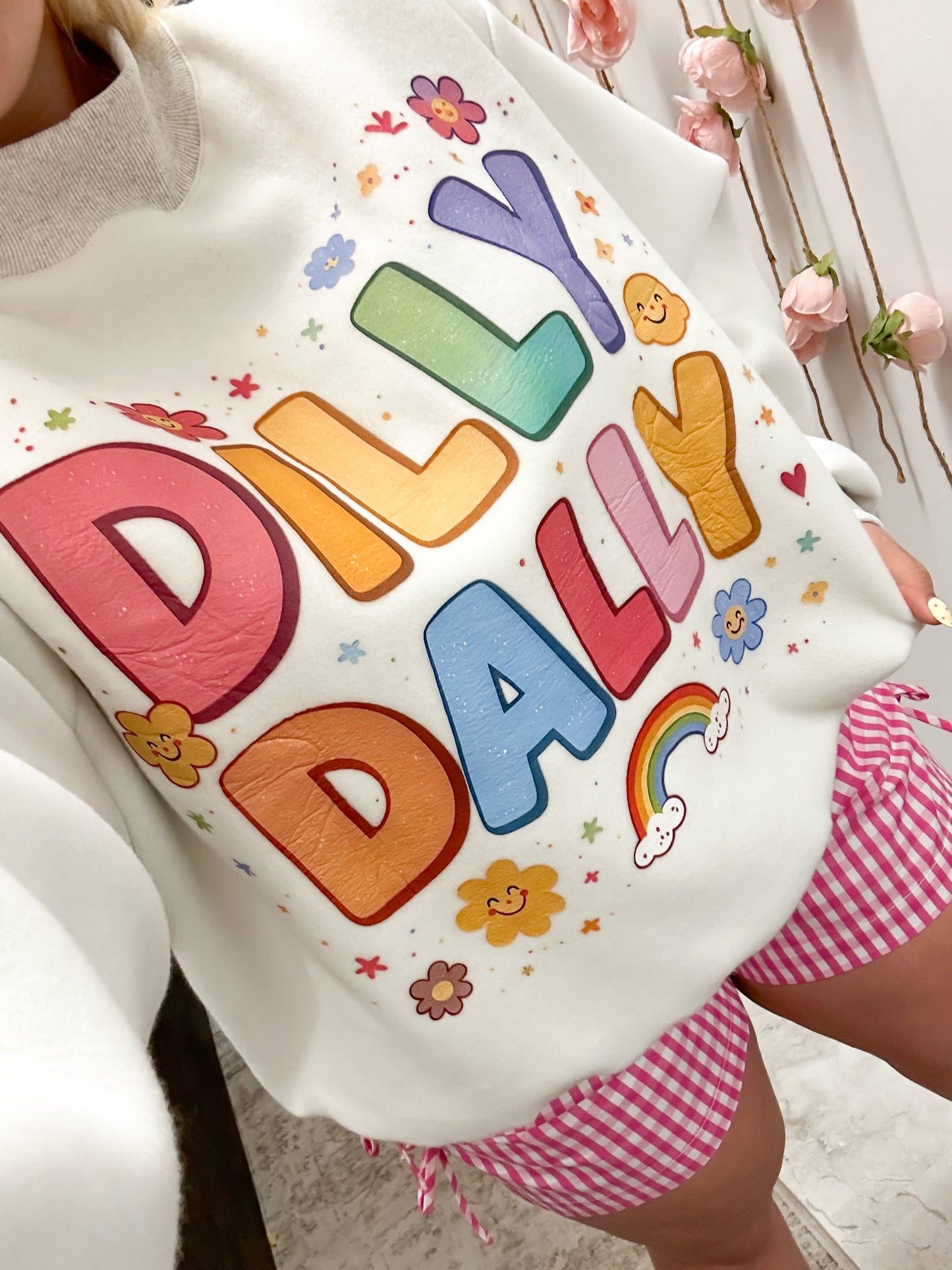 Dilly Dally Reversible Mockneck