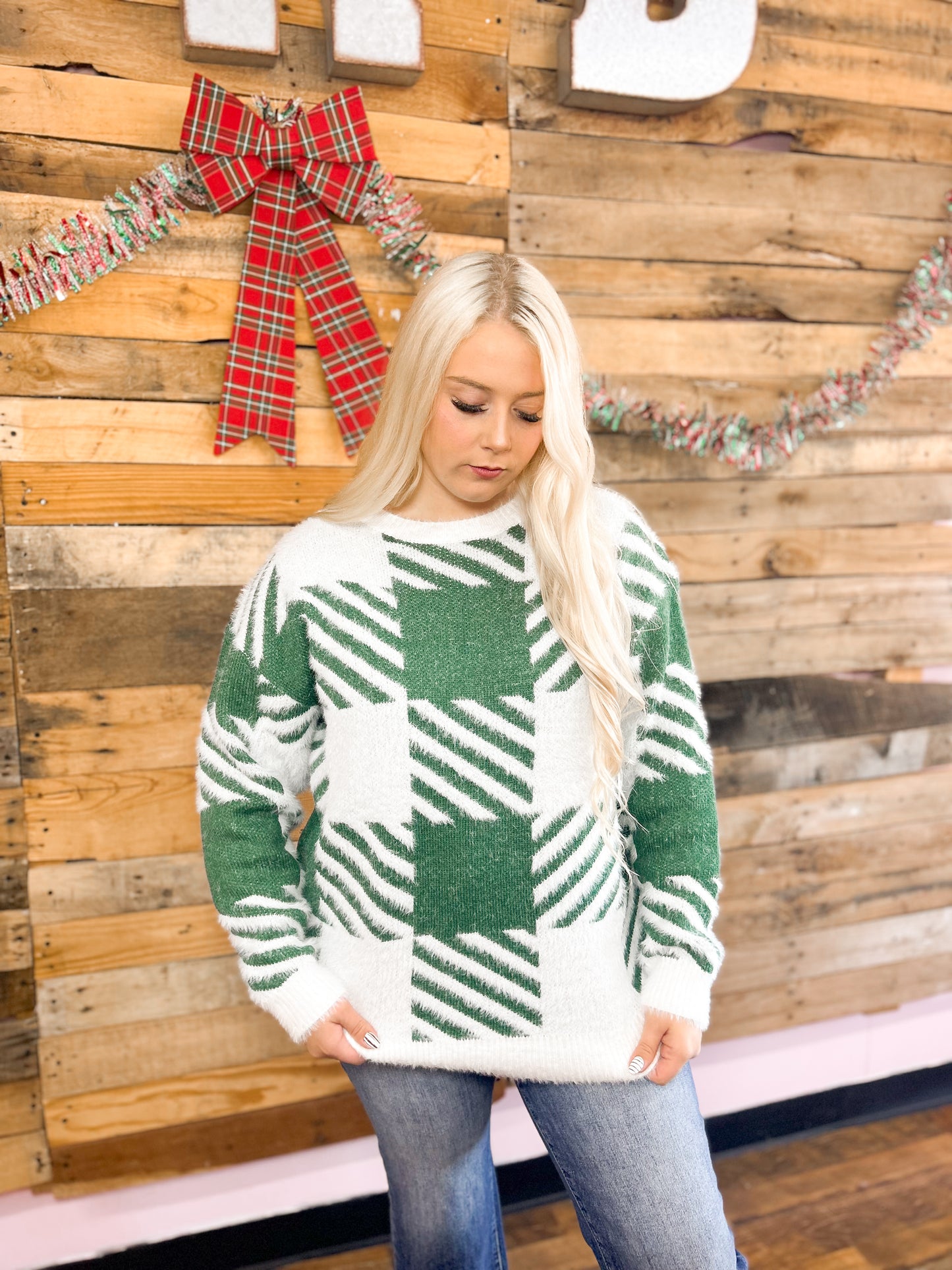 Frosted Forest Sweater