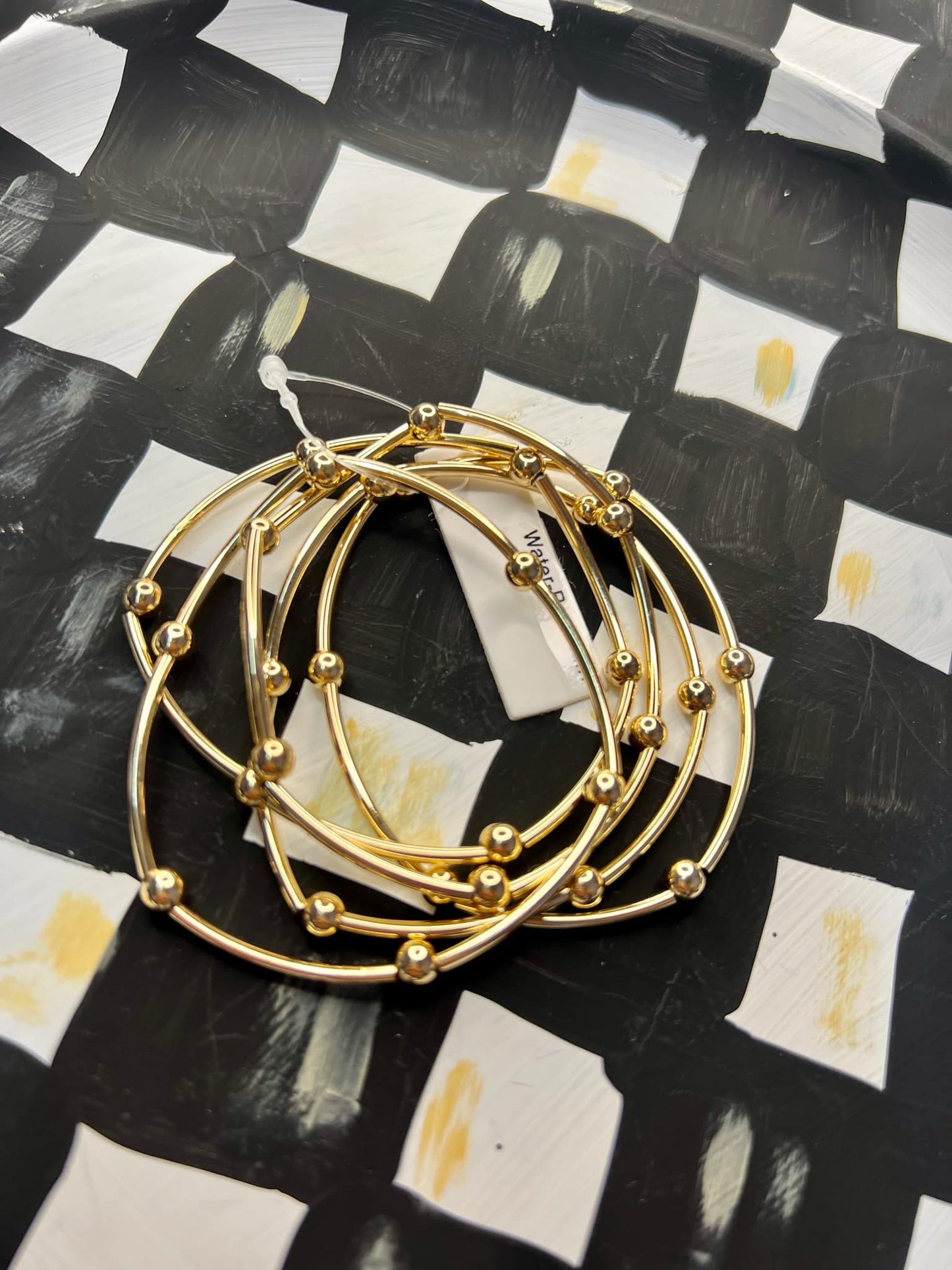 Gold Bamboo Bracelet Stacker