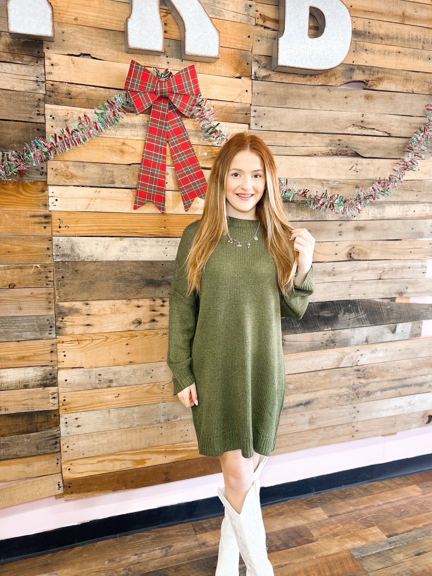 Tis The Season Sweater Dress
