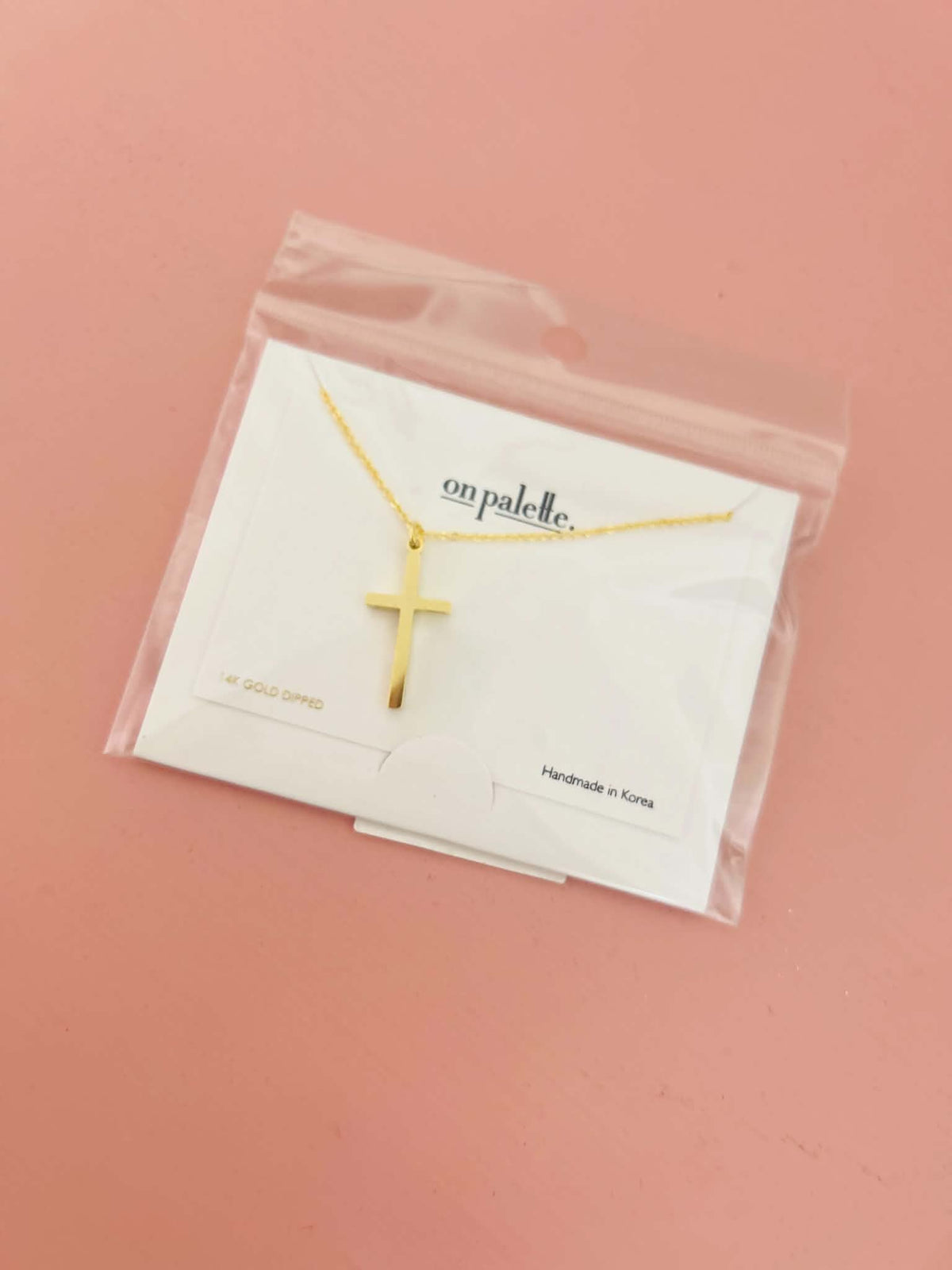 Gold Cross Necklace