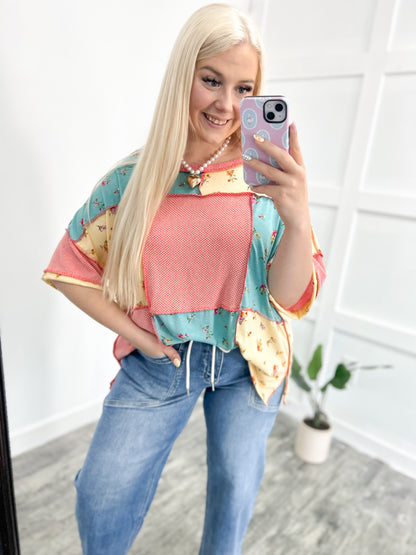 Summer Patchwork Top
