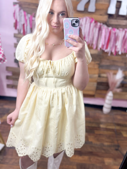 Walking on Sunshine Swing Dress