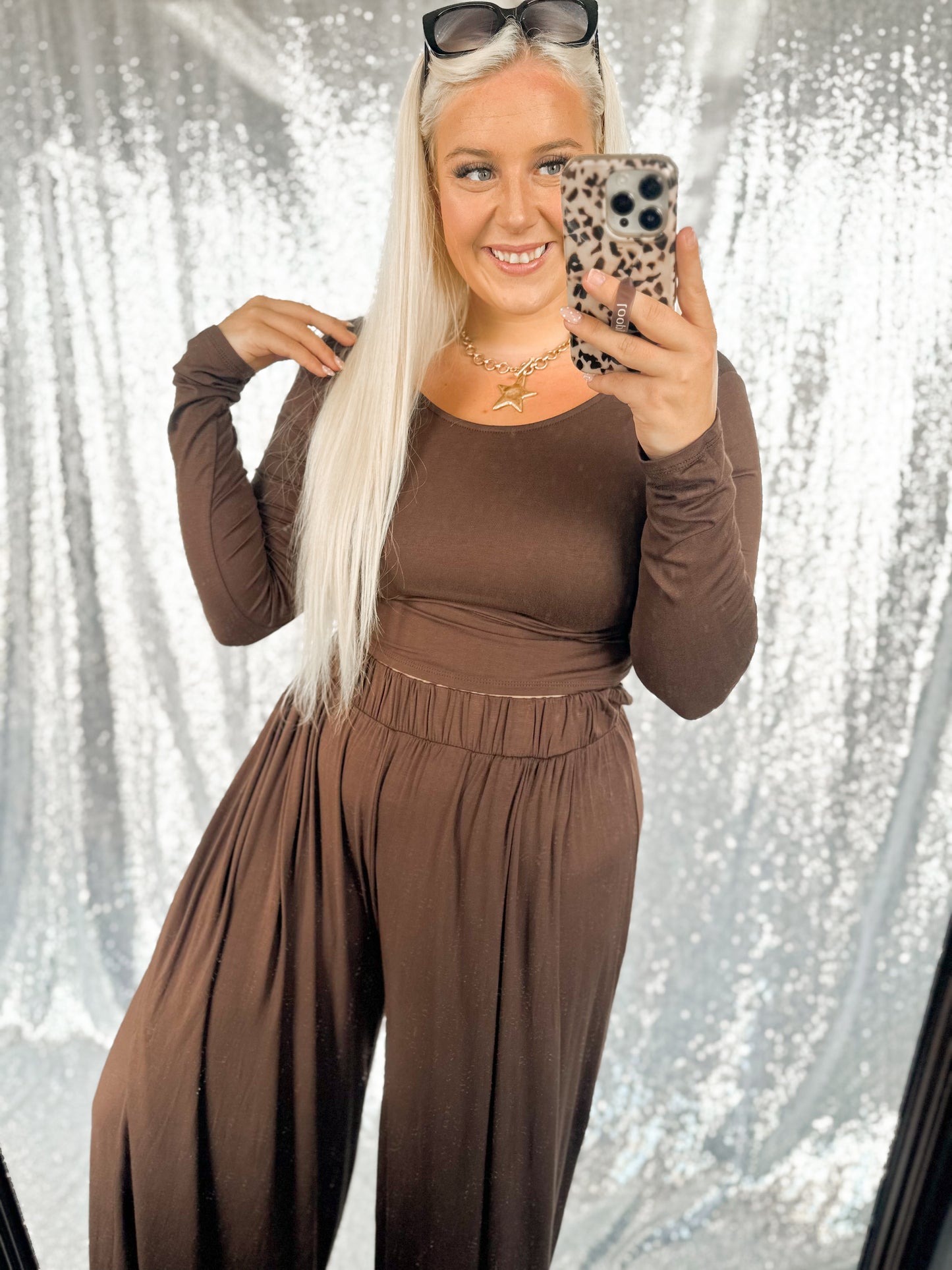 Mocha Mood Oversized Lounge {SET}