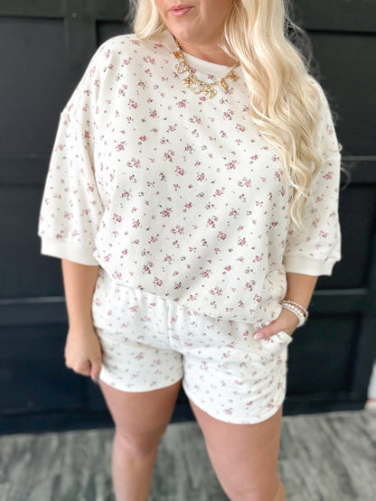 Ditzy Gardens Short Set