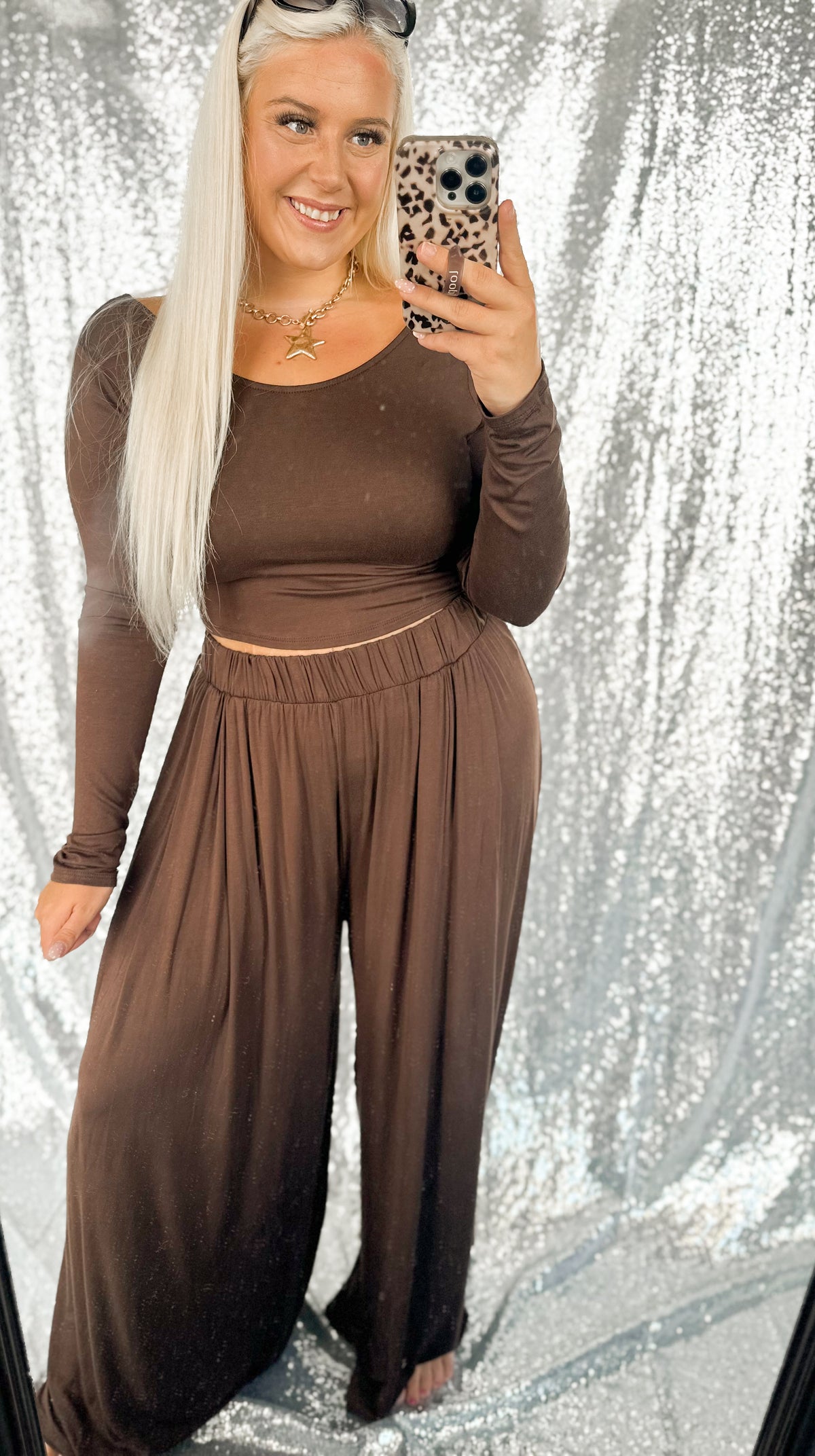 Mocha Mood Oversized Lounge {SET}