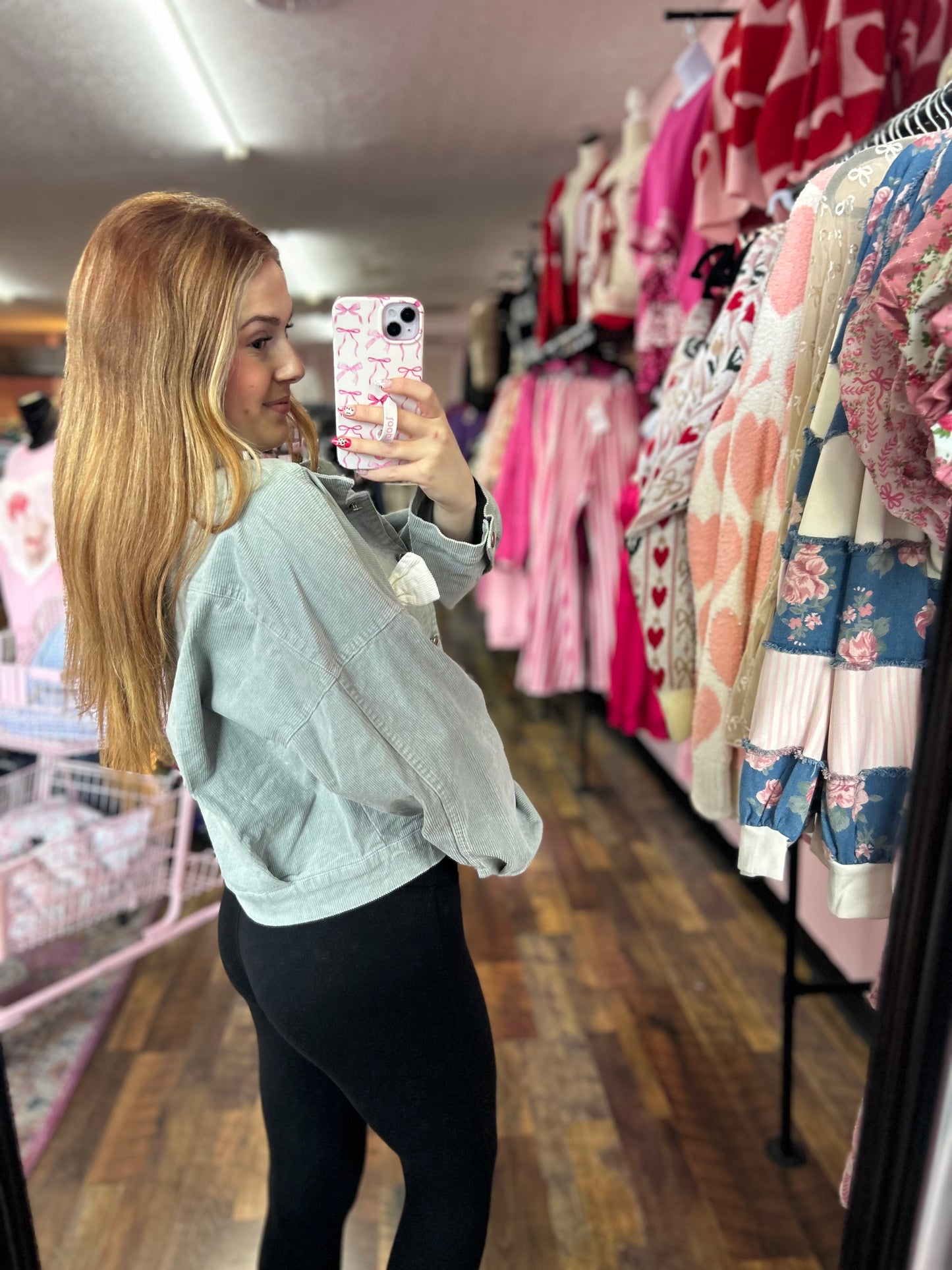 Baby Blues Coquette Corduroy Jacket