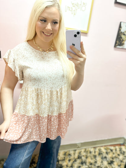 Whimsical Babydoll Blouse