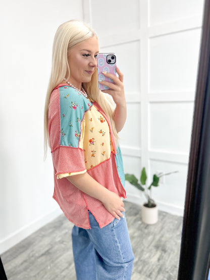 Summer Patchwork Top