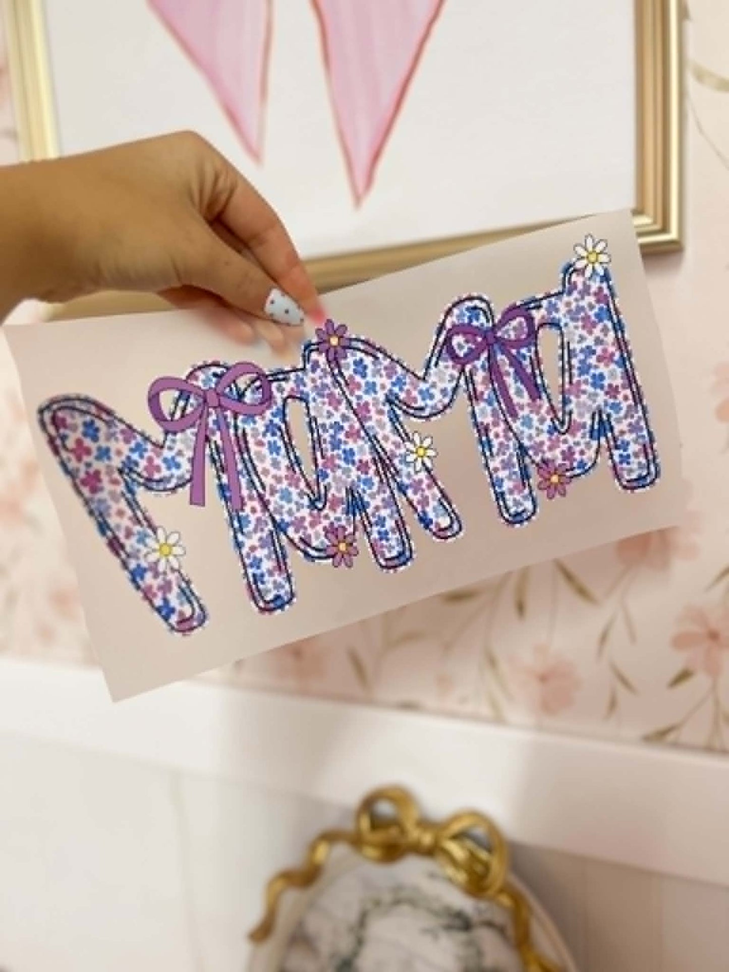 Daisy Coquette Mama Print
