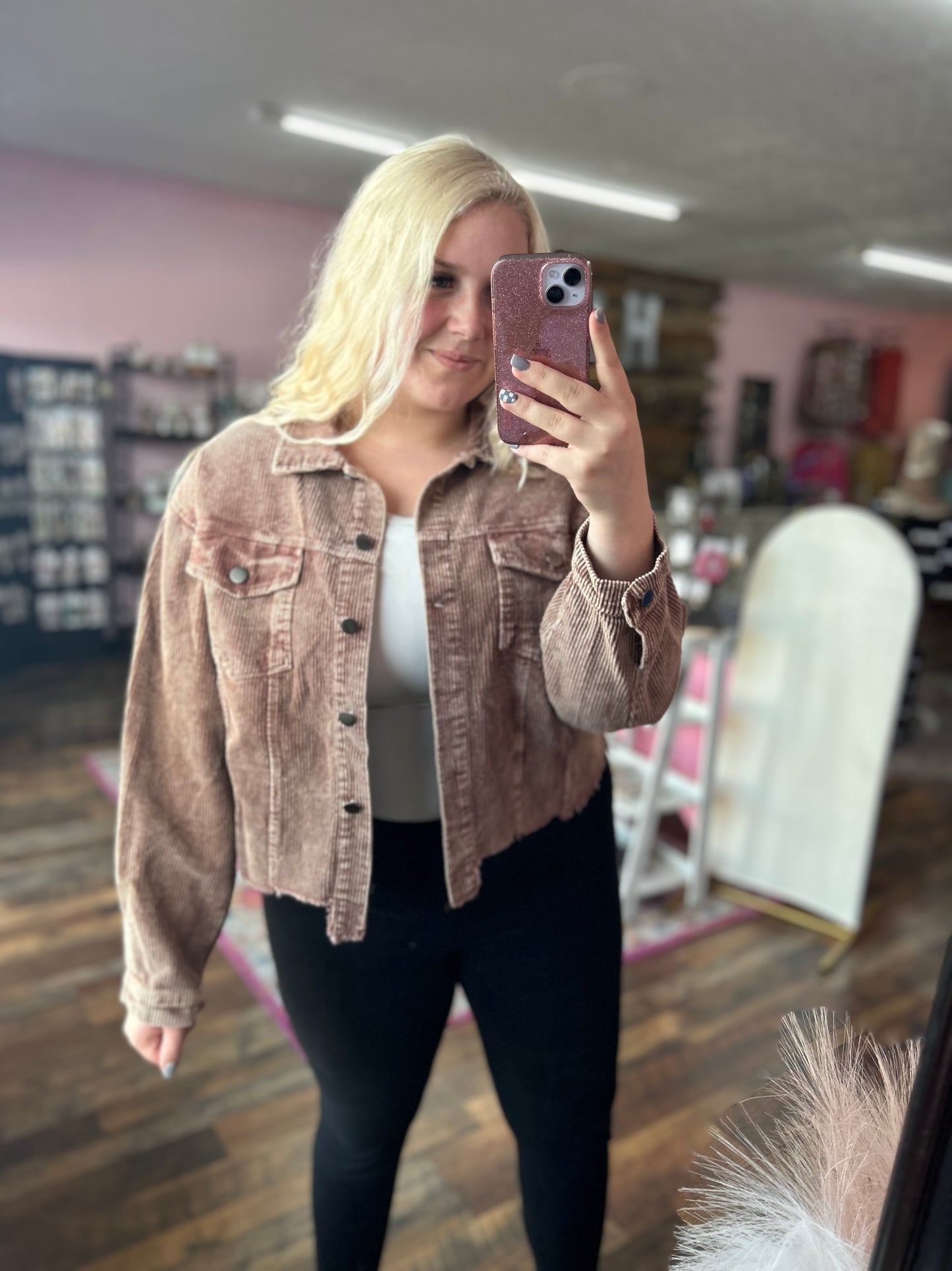 Chocolate Corduroy Jacket