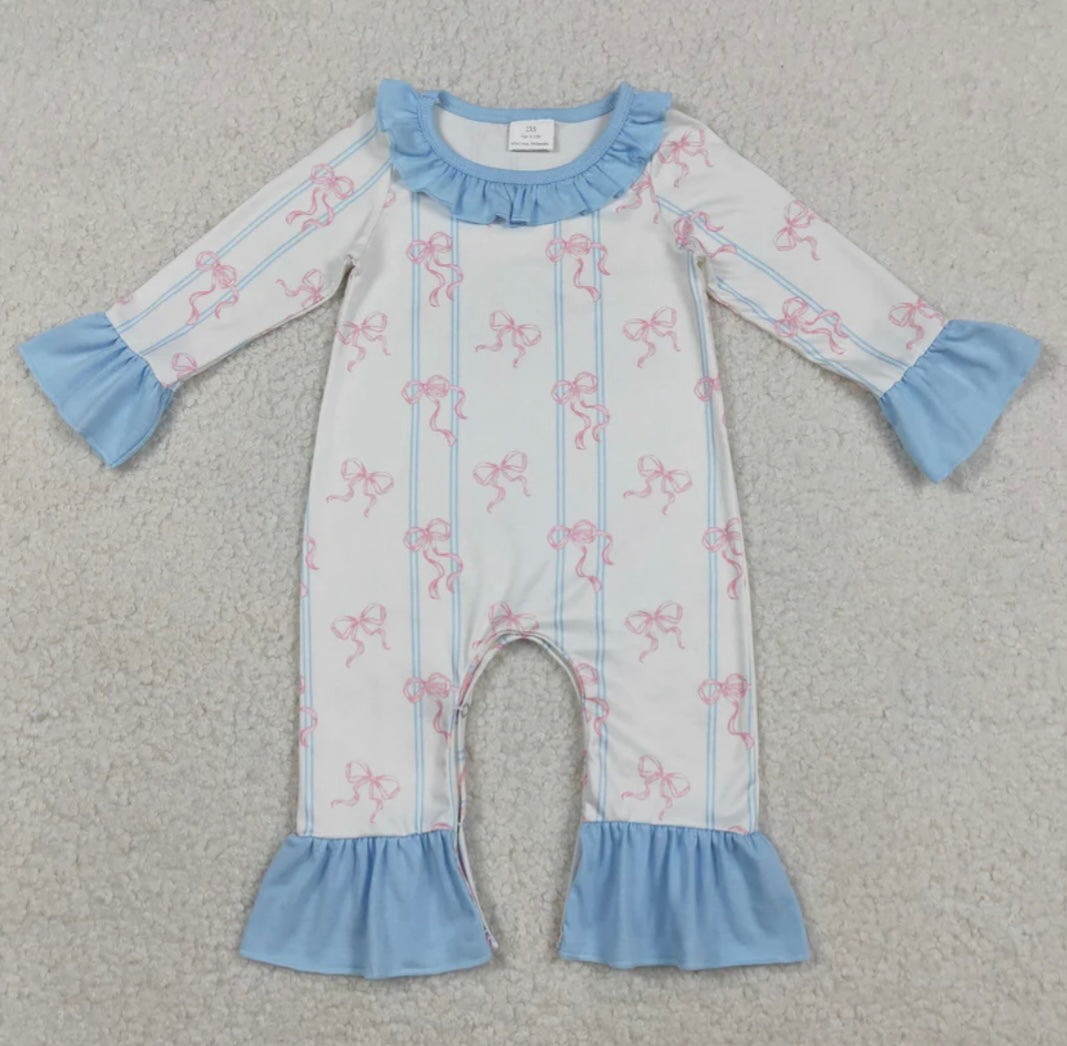 Baby Blues Ruffle Romper
