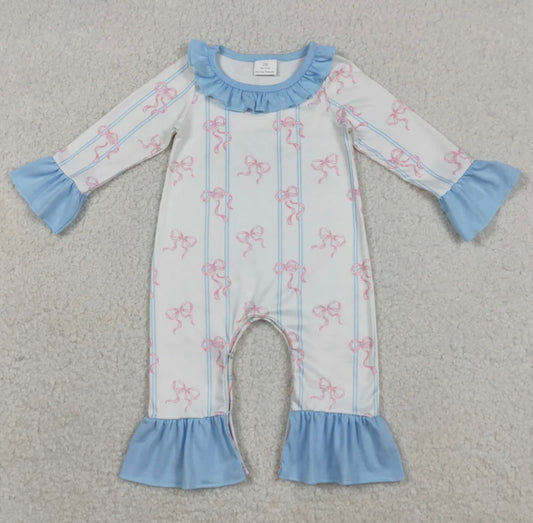 Baby Blues Ruffle Romper
