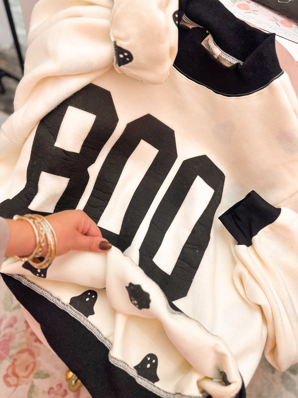 BOO Reversible Mockneck