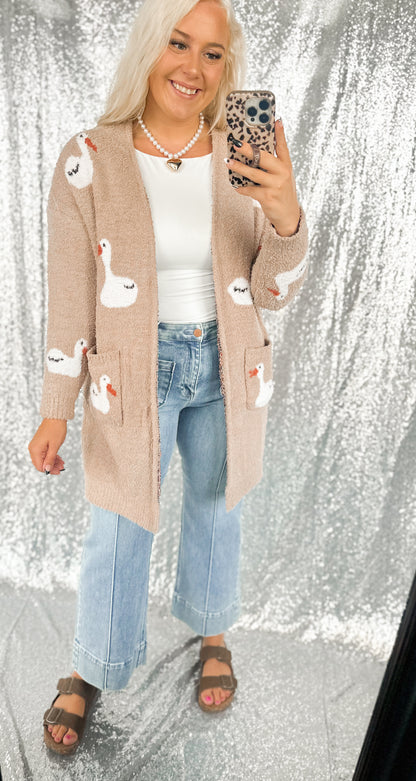 Silly Goose Cozy Cardigan