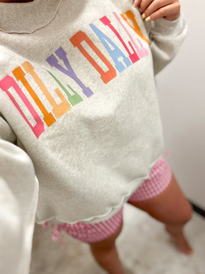 Dilly Dally Reversible Mockneck
