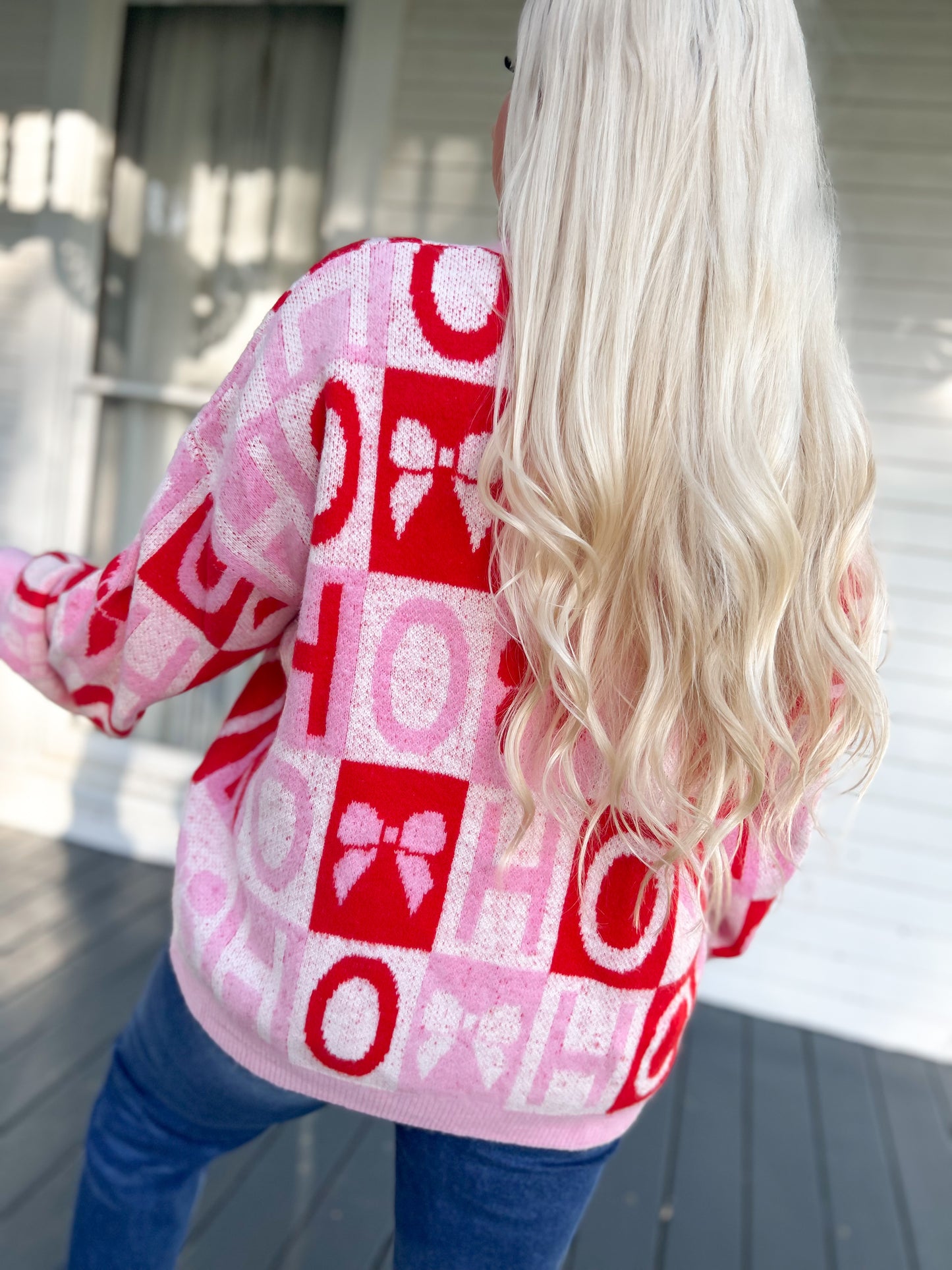 Peppermint Present Sweater