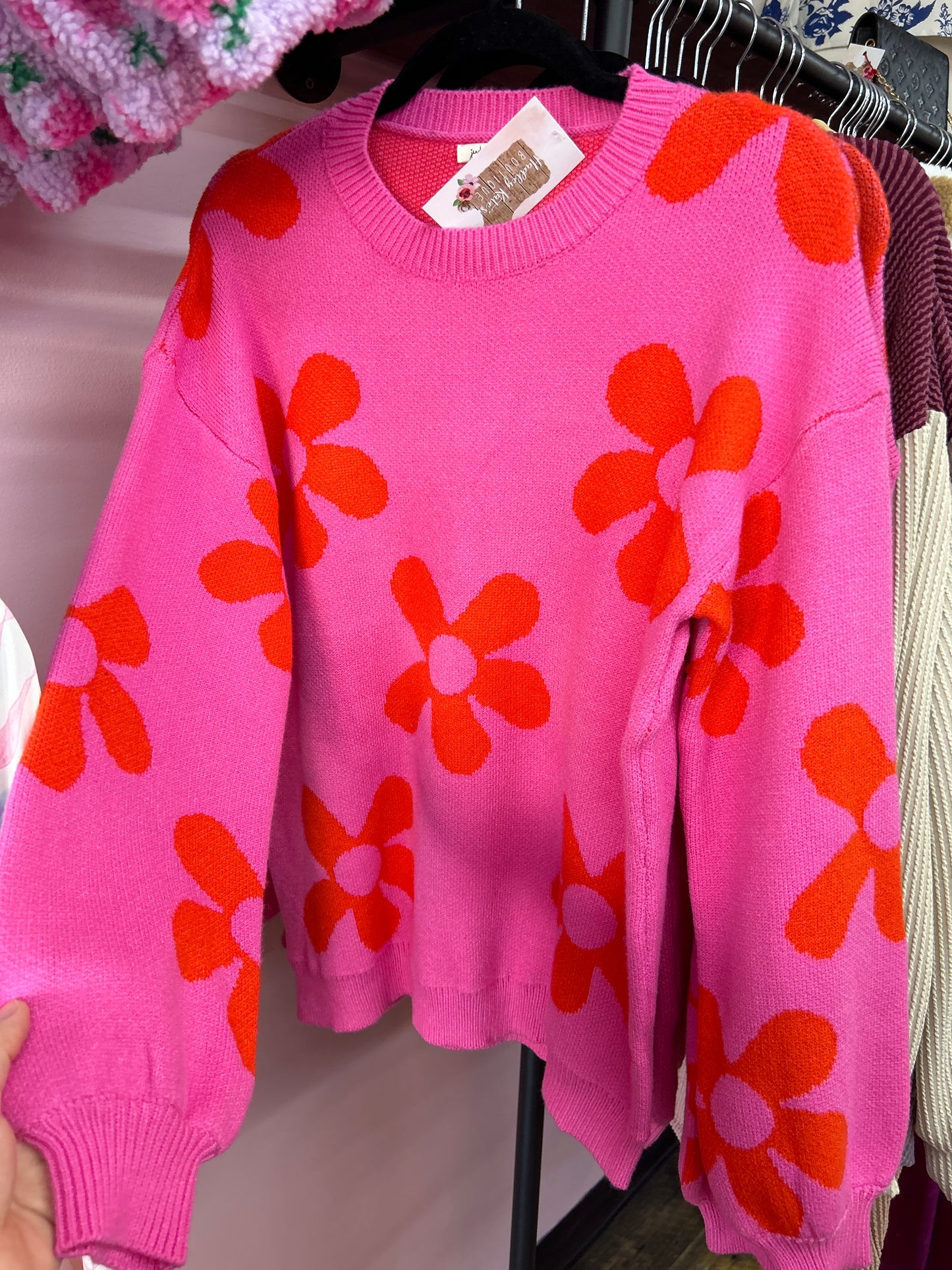 Flower Power Sweater