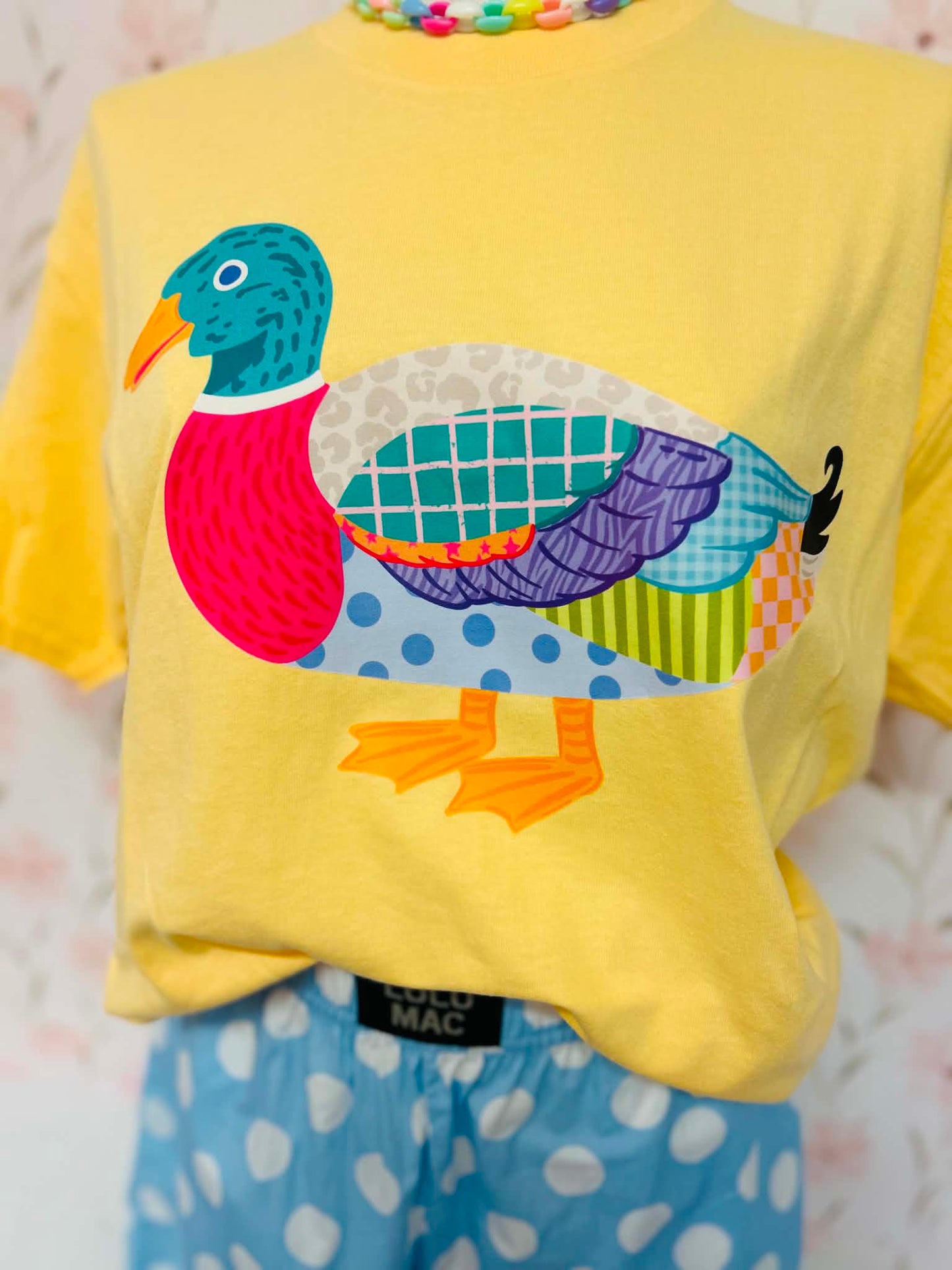 Colorful Duck Tee