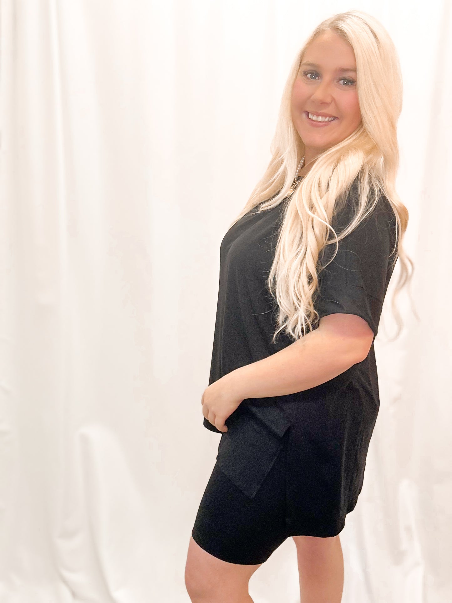 Butter Soft Biker Shorts Set (Black