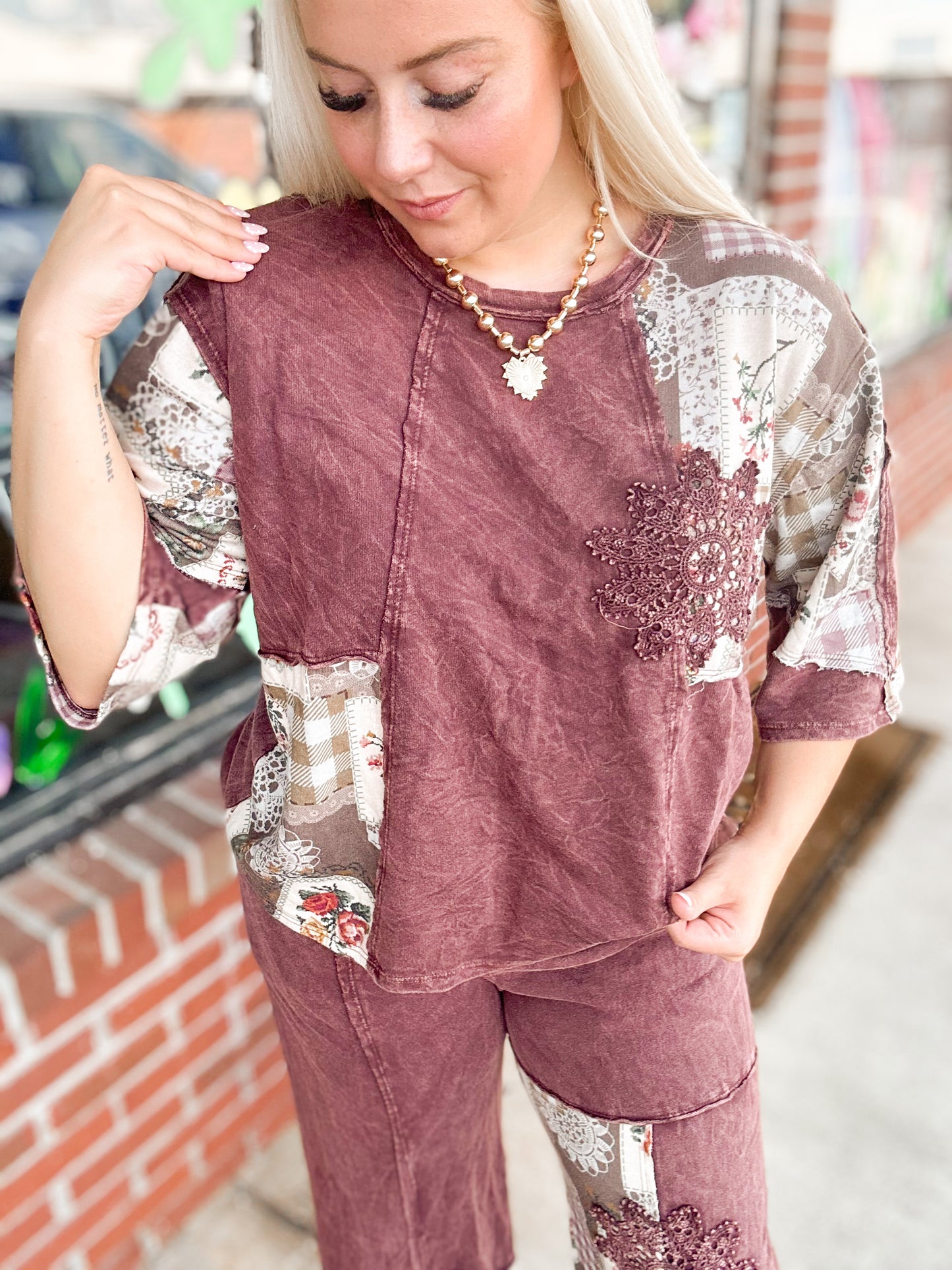Autumn Patchwork {TOP}