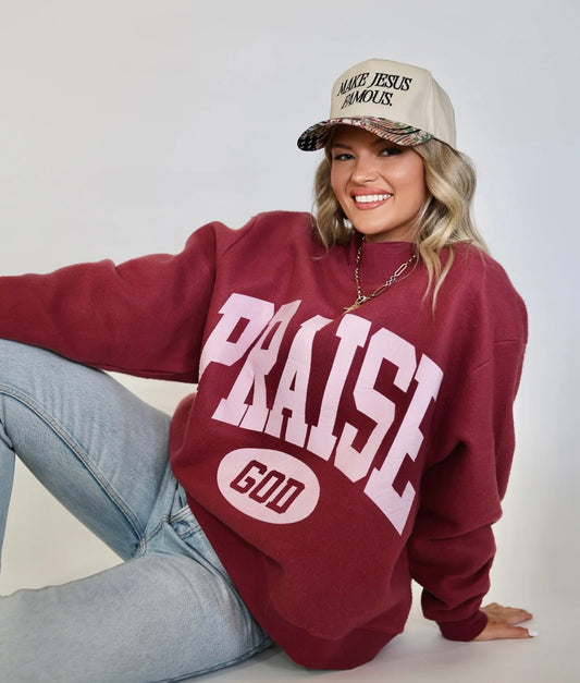 Praise God Reversible Mockneck