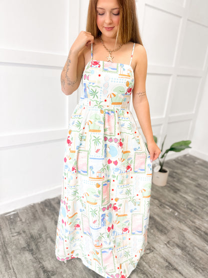 Dockside Darling Maxi Dress