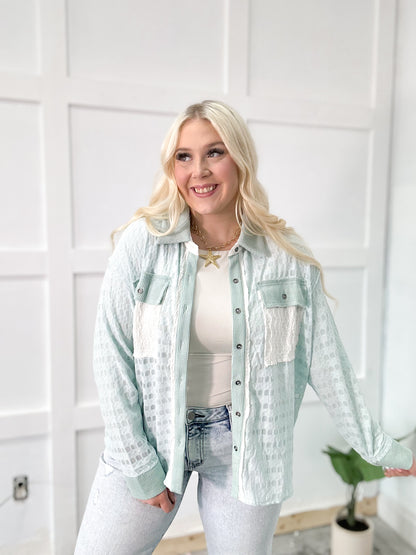 Seafoam Breeze Shacket