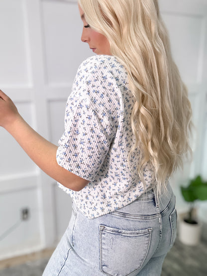 Bay Breeze Floral Top