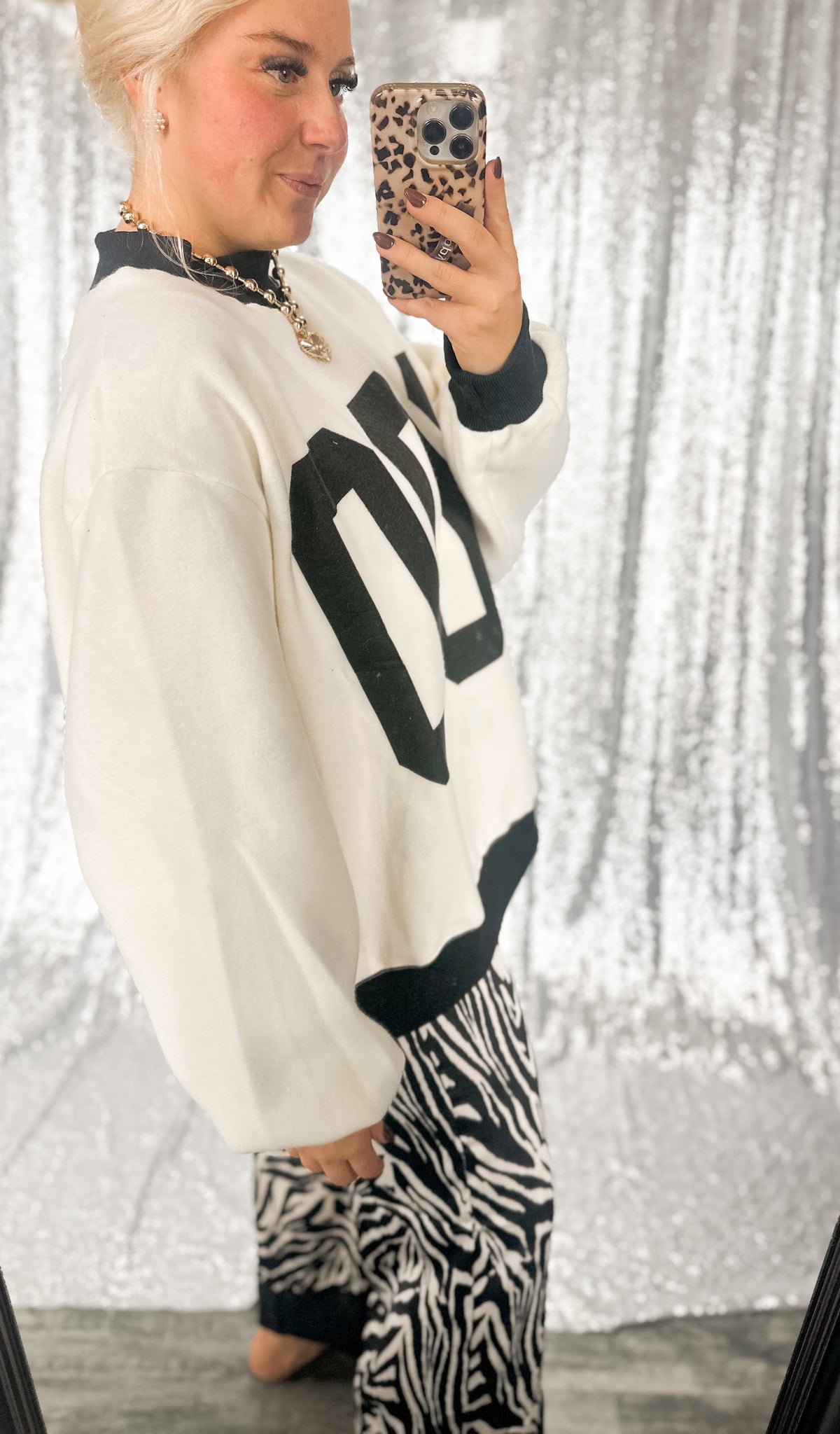 BOO Reversible Mockneck