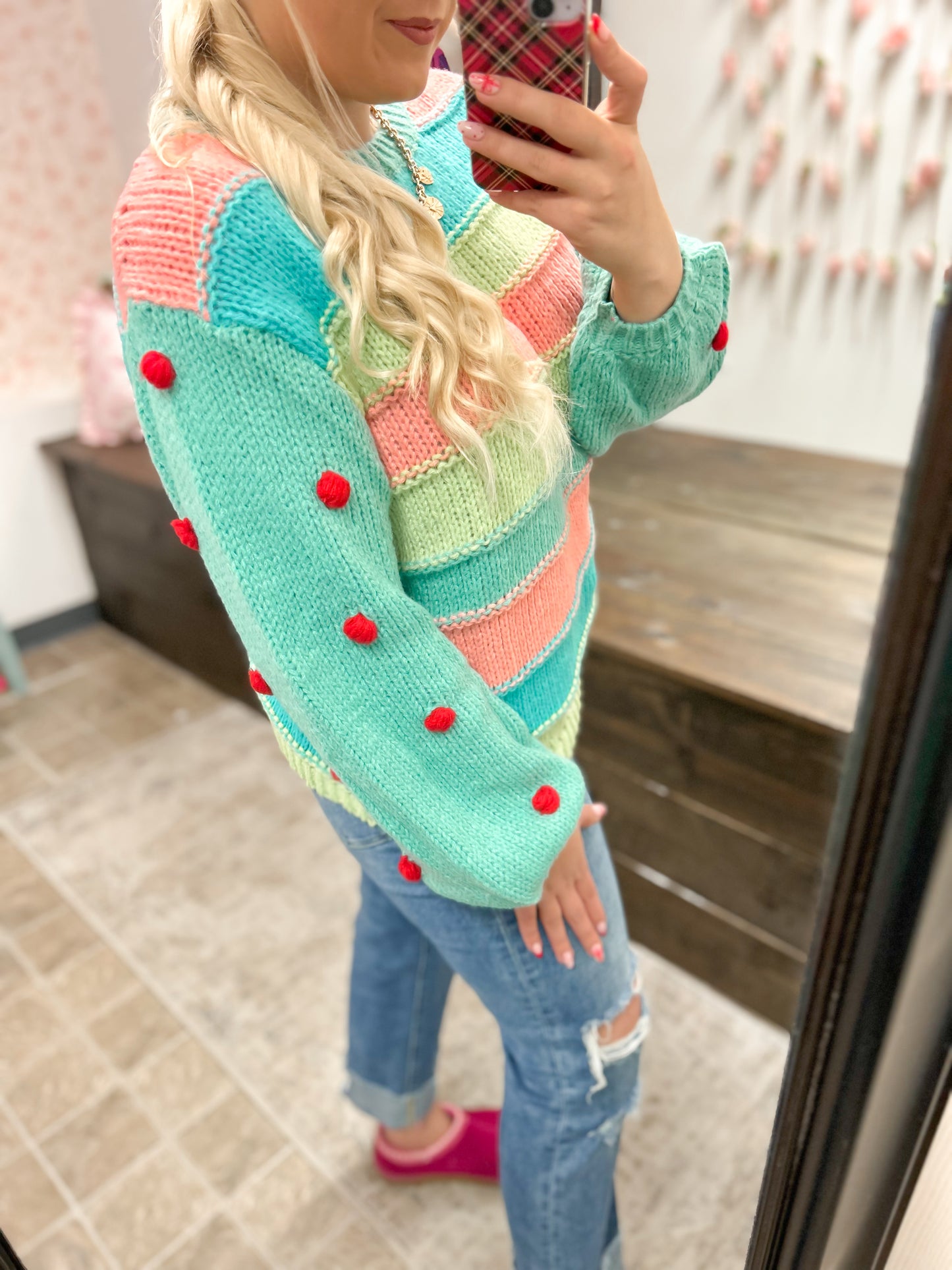 Mint Colorpop Sweater