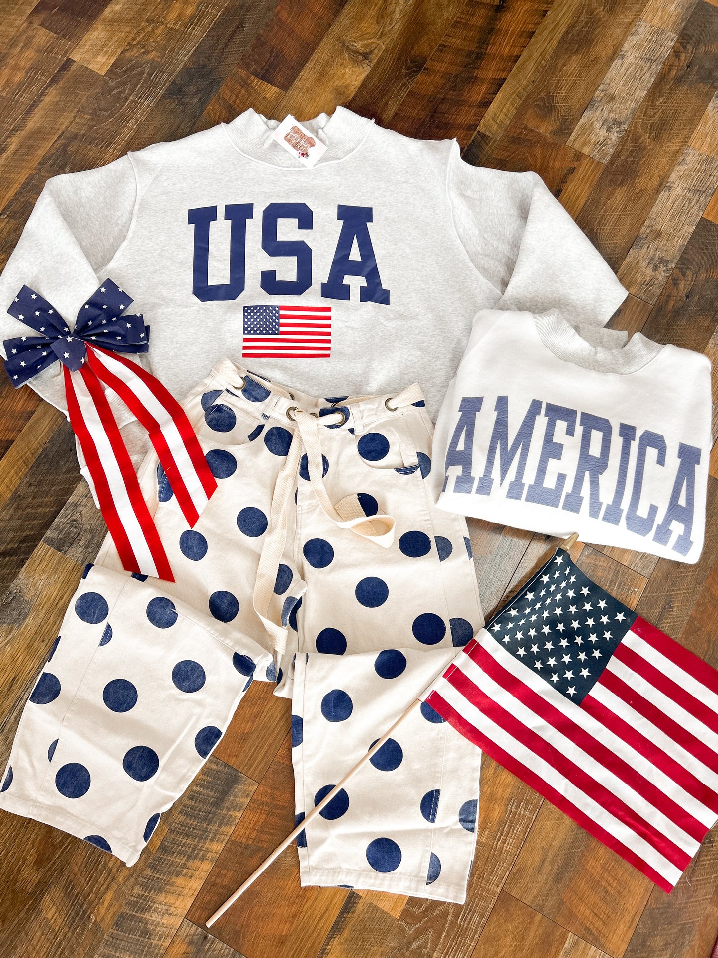 USA Reversible Mockneck
