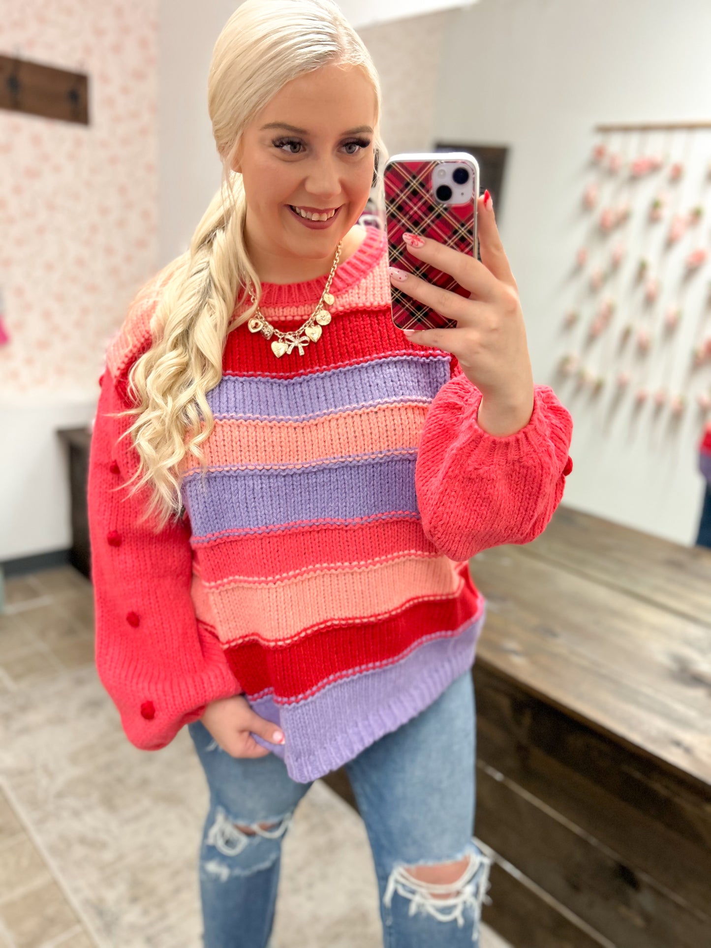 Pink Colorpop Sweater