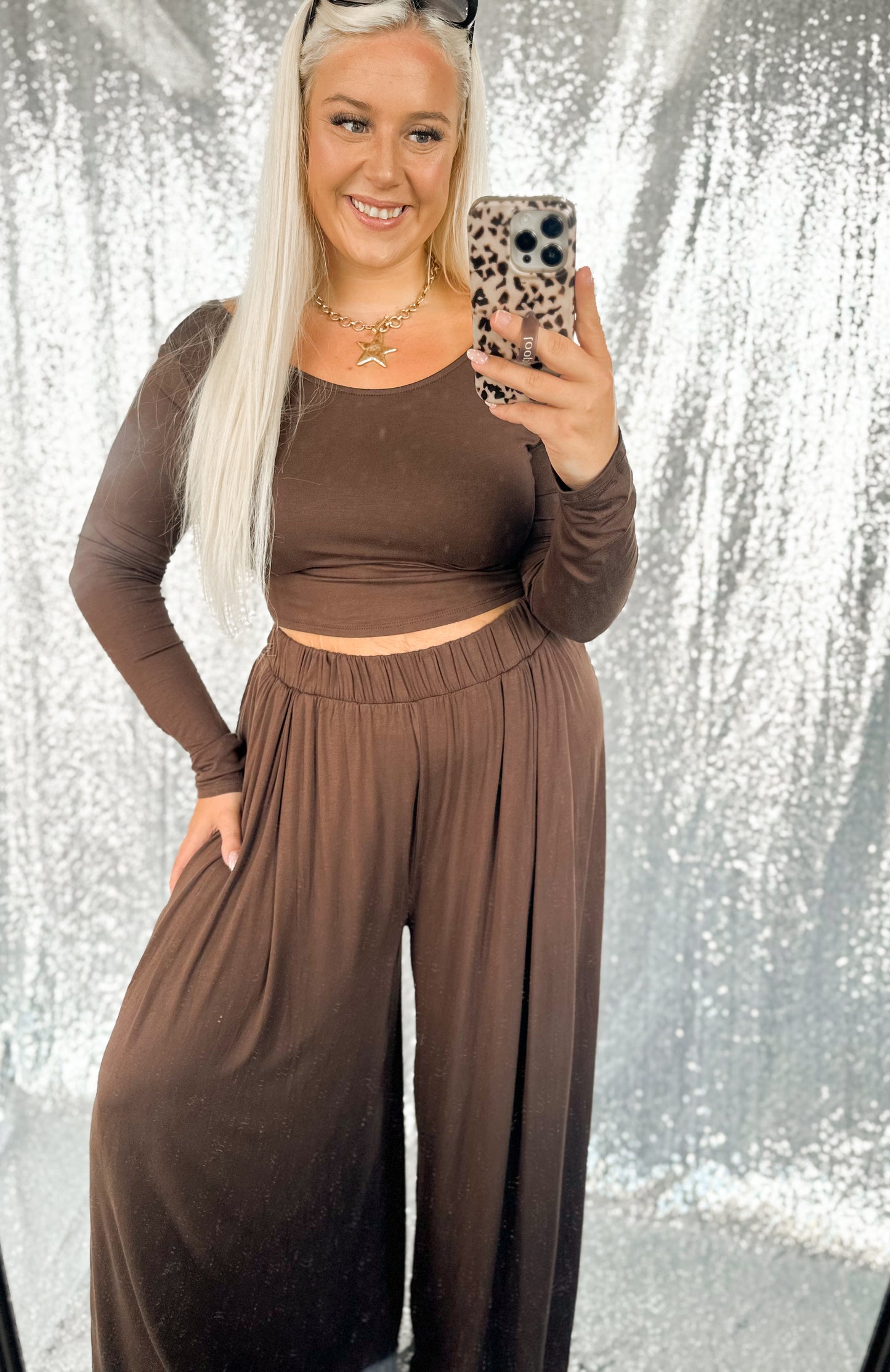 Mocha Mood Oversized Lounge {SET}