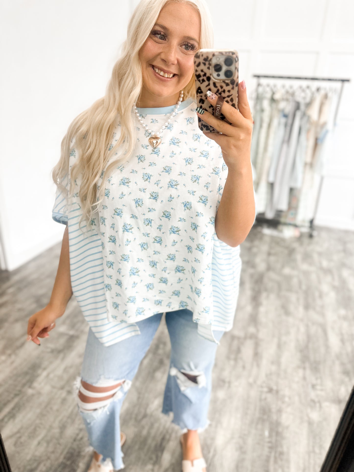 Blue Belle Breeze Top