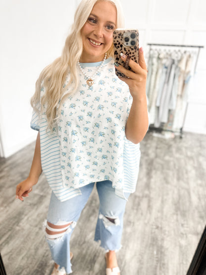 Blue Belle Breeze Top