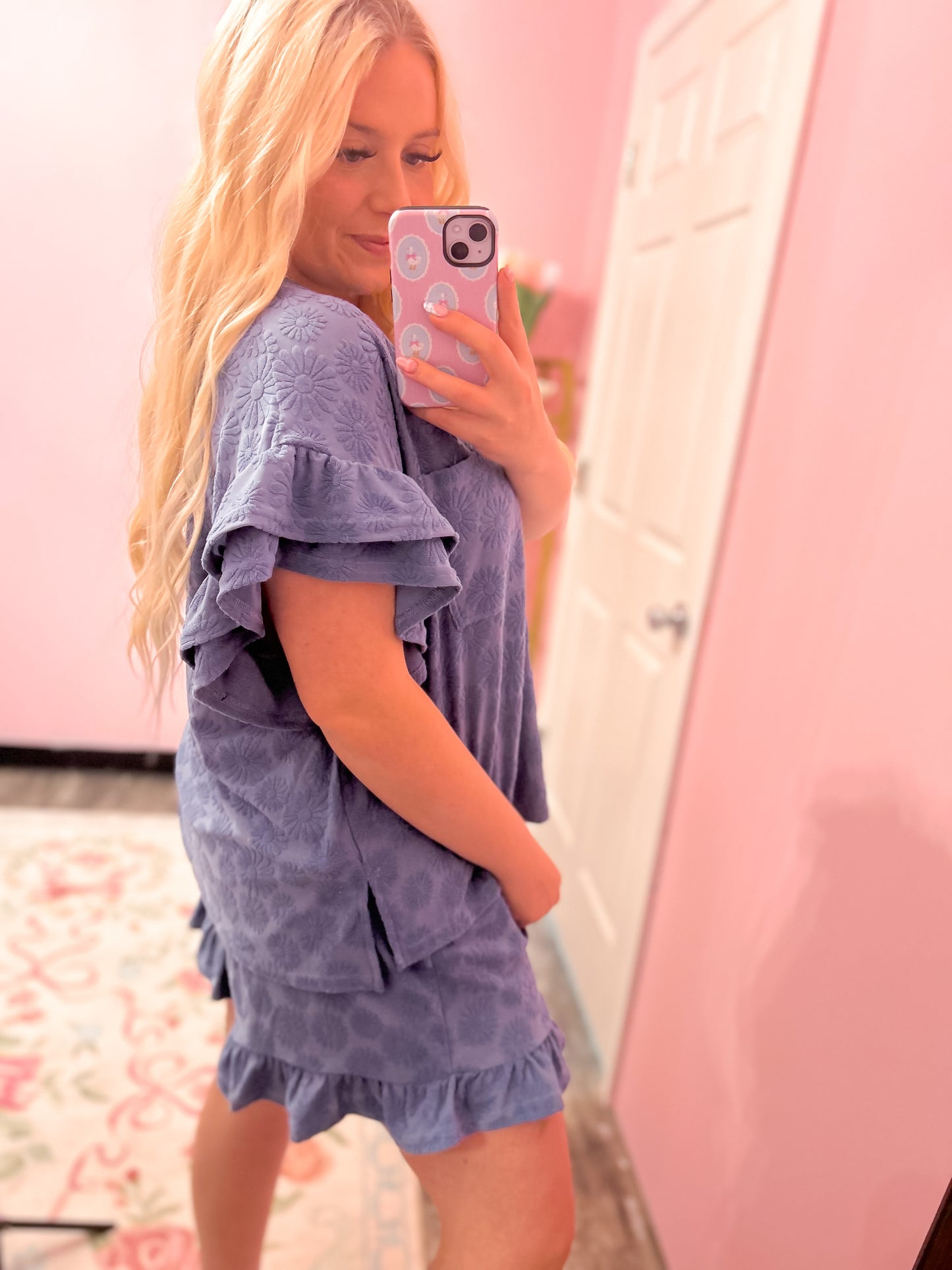 Daisy Texture Loungesets (3 COLORS)