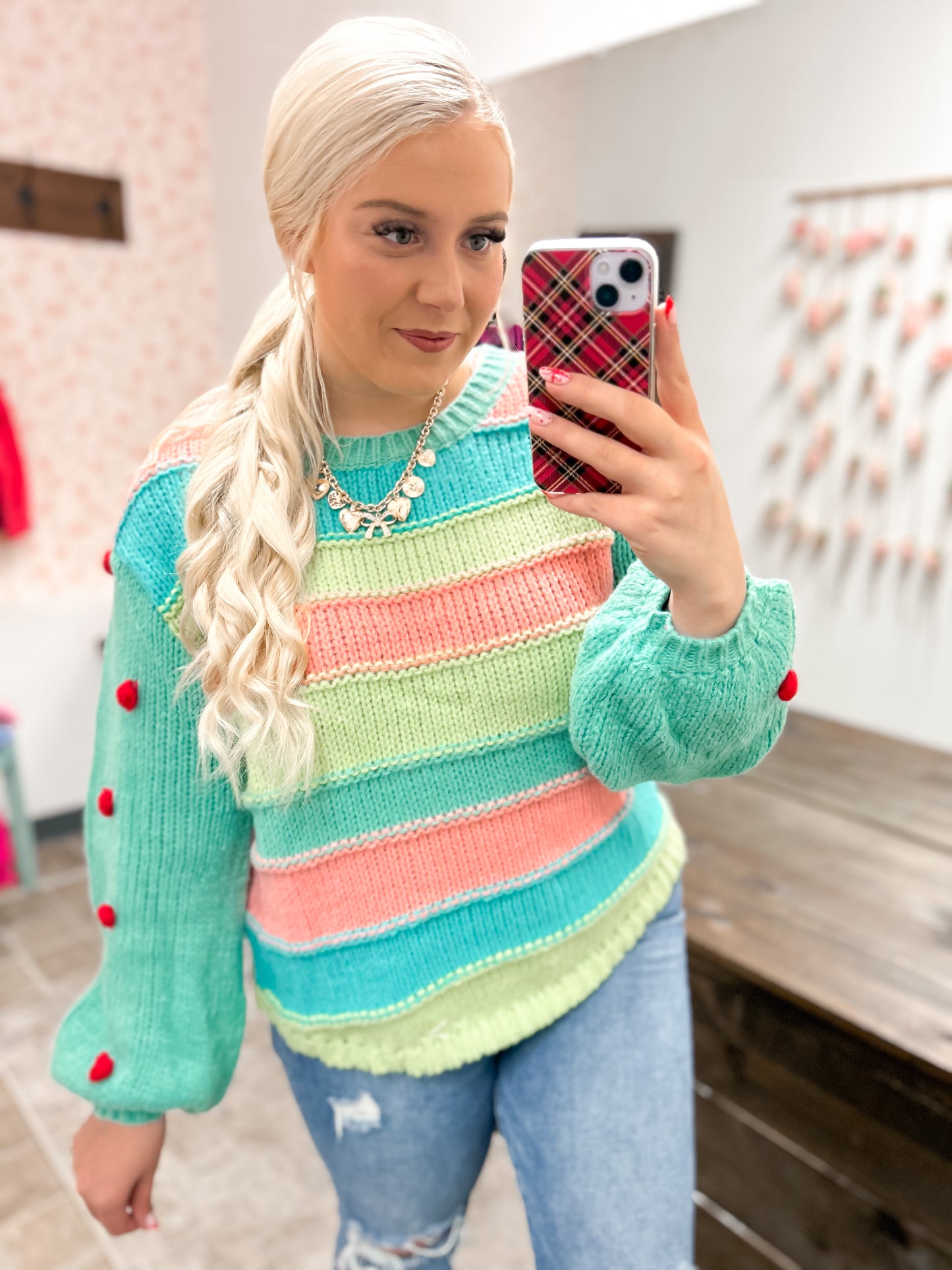 Mint Colorpop Sweater