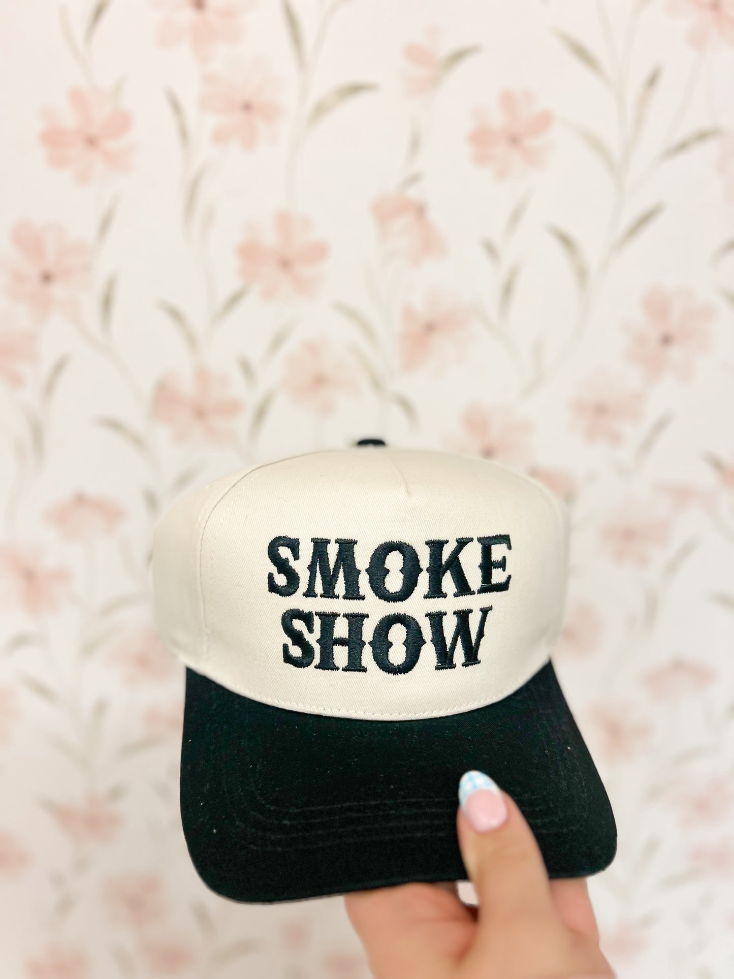 Smoke Show Embroidered Hat