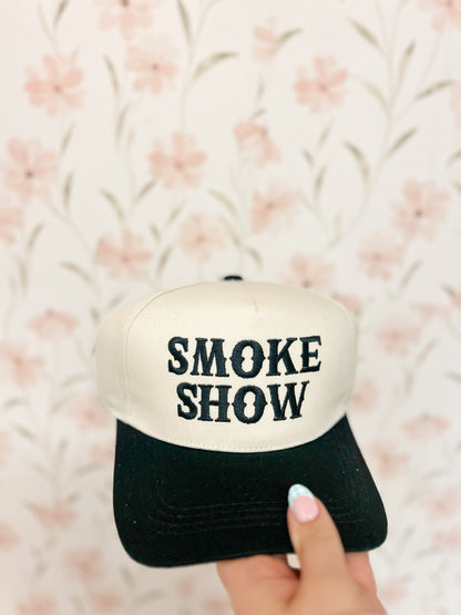 Smoke Show Embroidered Hat
