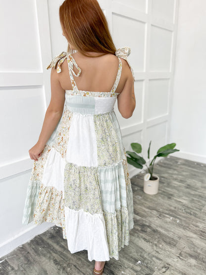 Shore Gardens Layered Maxi Dress