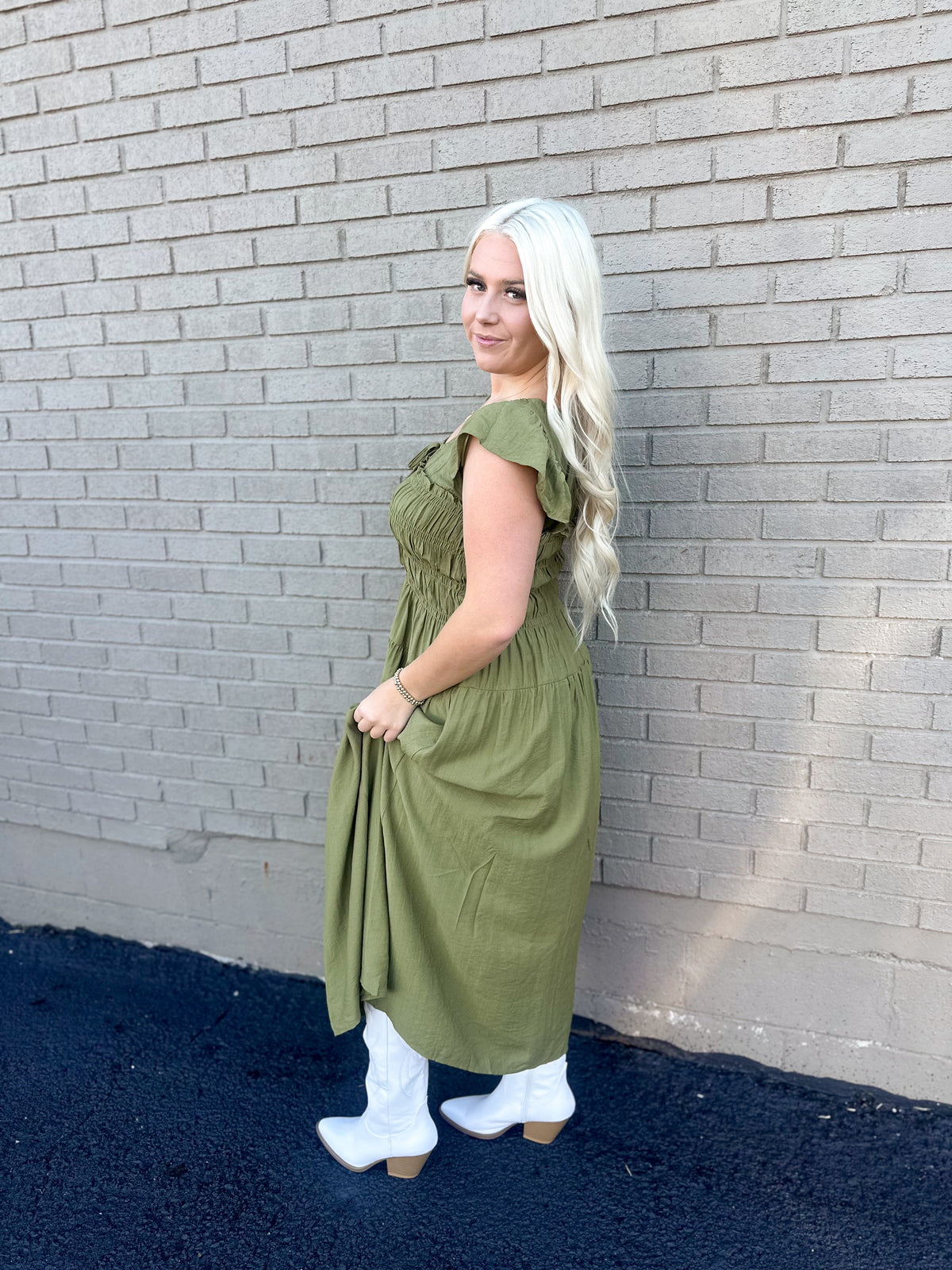 Meet Me In The Meadow Maxi Dress