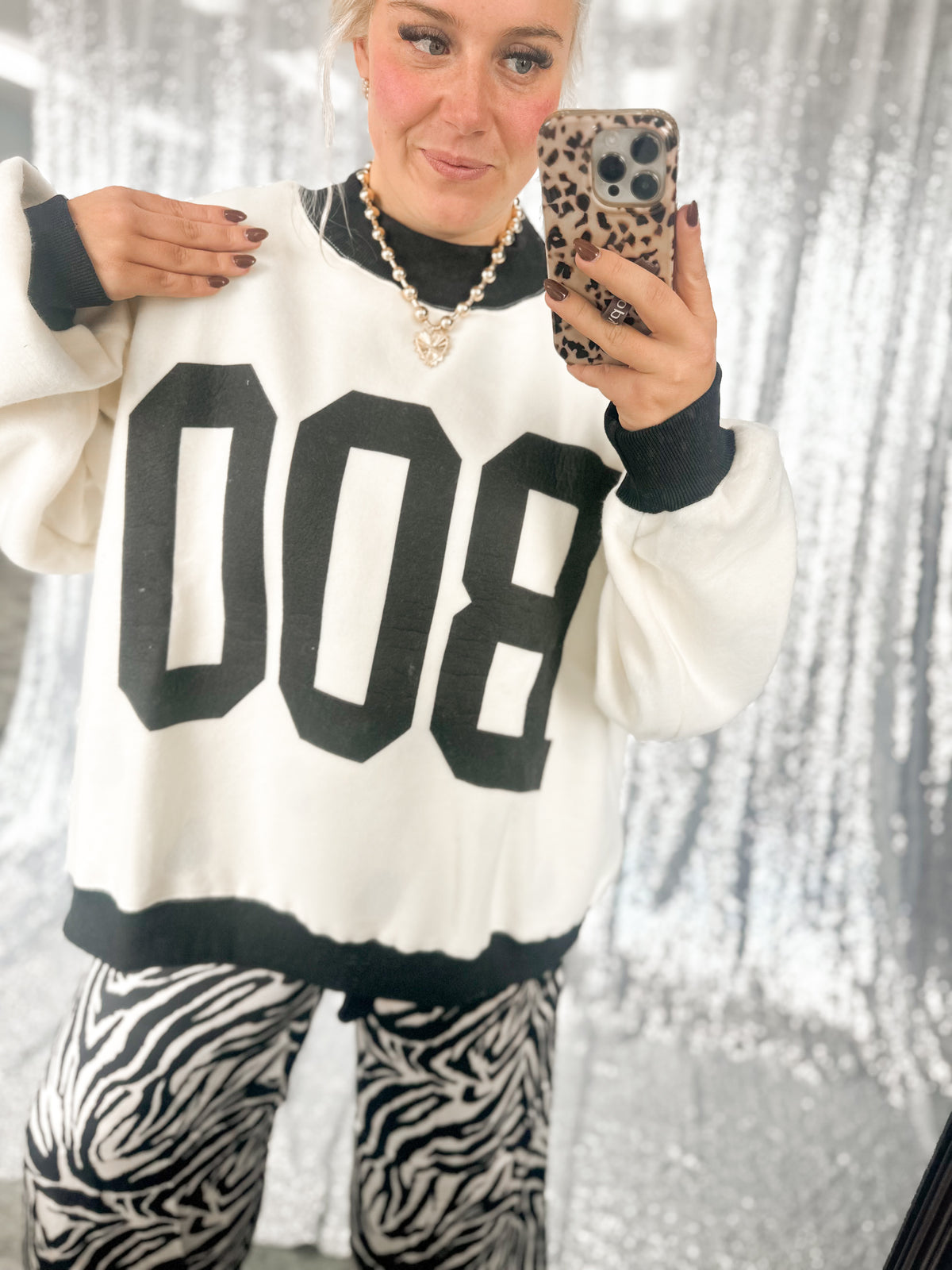 BOO Reversible Mockneck