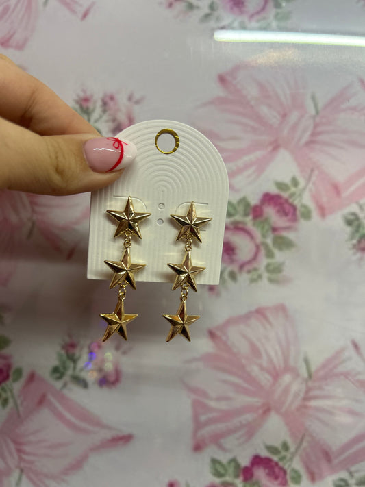 Gold Star Dangles