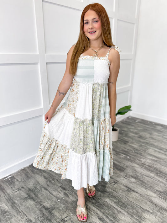 Shore Gardens Layered Maxi Dress
