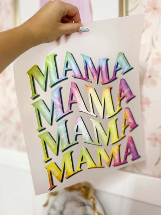 Rainbow Mama Print